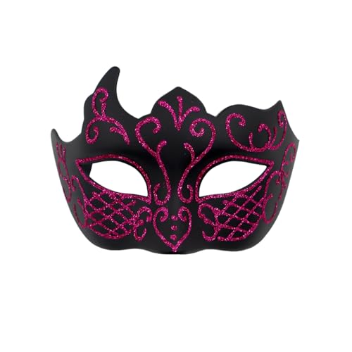 Gefomuofe Venezianische Maske Damen Herren Maskenball Maske Damen Herren Venezianischen Maske Augenmaske Sexy für Karneval Halloween Cosplay von Gefomuofe