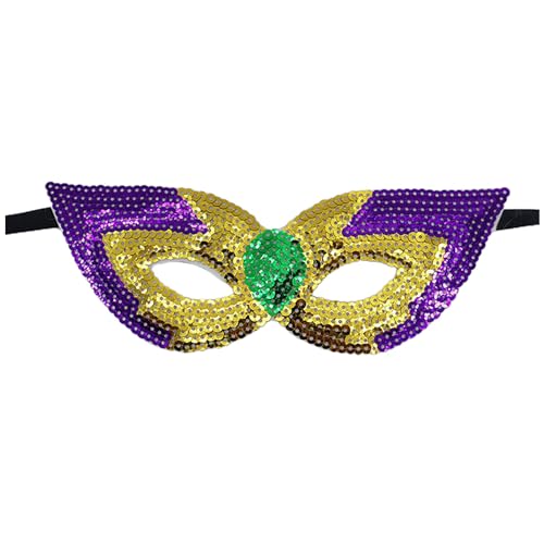 Gefomuofe Venezianische Maske Damen Herren Pailletten Karneval-Maske Karneval Dekorationen Venezianische Masken Römisch Griechisch Herren Venezianische für Karneval Fasching Halloween Cosplay Gefomuofe Venezianische Maske Damen Herren Pailletten Karneval-Maske Karneval Dekorationen Venezianische Masken Römisch Griechisch Herren Venezianische für Karneval Fasching Halloween Cosplay von Gefomuofe