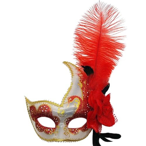 Gefomuofe Venezianische Maske Damen Herren Vintage-Halloween-Kostüm Karneval-Maske Handgefertigte Venezianische Maske Maskerade Augenmaske Vintage Antike Masken Augenmaske Retro für Karneval Gefomuofe Venezianische Maske Damen Herren Vintage-Halloween-Kostüm Karneval-Maske Handgefertigte Venezianische Maske Maskerade Augenmaske Vintage Antike Masken Augenmaske Retro für Karneval von Gefomuofe