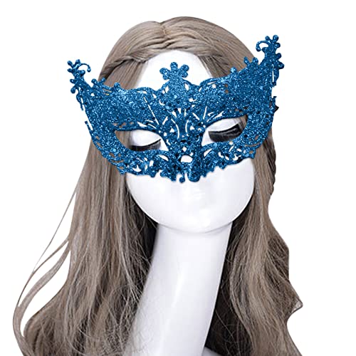 Gefomuofe Venezianische Maske Damen Herren Vintage-Halloween-Kostüm Karneval-Maske Karneval Dekorationen Venezianische Masken Vintage Antike Masken Augenmaske Retro Halloween Kostüm von Gefomuofe