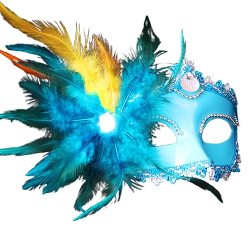 Gefomuofe Venezianische Maske Damen Herren Vintage-Halloween-Kostüm Karneval-Maske Schwarze Federmaske Rabenmaske Römisch Griechisch Herren Venezianische für Karneval Fasching Halloween Cosplay Gefomuofe Venezianische Maske Damen Herren Vintage-Halloween-Kostüm Karneval-Maske Schwarze Federmaske Rabenmaske Römisch Griechisch Herren Venezianische für Karneval Fasching Halloween Cosplay von Gefomuofe