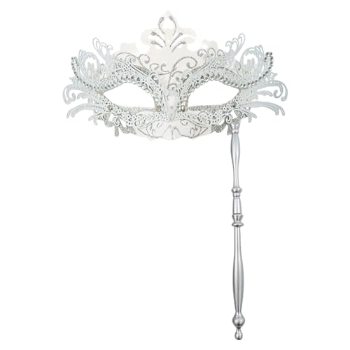 Gefomuofe Venezianische Maske Damen Vintage-Halloween-Kostüm Karneval-Maske mit Diamant Rabenmaske Römisch Griechisch Herren Venezianische Colombina Ballmaske Damen und Herren Gefomuofe Venezianische Maske Damen Vintage-Halloween-Kostüm Karneval-Maske mit Diamant Rabenmaske Römisch Griechisch Herren Venezianische Colombina Ballmaske Damen und Herren von Gefomuofe
