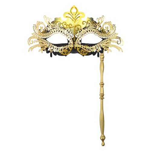 Gefomuofe Venezianische Maske Damen Vintage-Halloween-Kostüm Karneval-Maske mit Diamant Rabenmaske Römisch Griechisch Herren Venezianische Colombina Ballmaske Damen und Herren Gefomuofe Venezianische Maske Damen Vintage-Halloween-Kostüm Karneval-Maske mit Diamant Rabenmaske Römisch Griechisch Herren Venezianische Colombina Ballmaske Damen und Herren von Gefomuofe