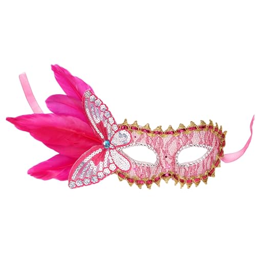 Gefomuofe Venezianischen Masquerade Maske Fasching Verkleidung Masquerade Mask Federmaske Rabenmaske Strass Metall Filigrane venezianische Maske Venedigmaske Federmaske Maskenball Karneval Gefomuofe Venezianischen Masquerade Maske Fasching Verkleidung Masquerade Mask Federmaske Rabenmaske Strass Metall Filigrane venezianische Maske Venedigmaske Federmaske Maskenball Karneval von Gefomuofe