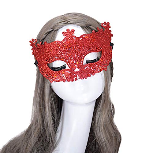 Gefomuofe Venezianischen Masquerade Maske Fasching Verkleidung Masquerade Mask Handgefertigte Venezianische Maske Maskerade Augenmaske Vintage Antike Masken Augenmaske Retro Maskerade Maske von Gefomuofe