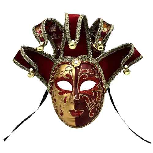 Venezianischen Masquerade Maske Yin Yang Gesichtsmaske Karneval-Maske Schwarze Federmaske Rabenmaske Vintage Antike Masken Augenmaske Retro Colombina Ballmaske Damen und Herren von Gefomuofe