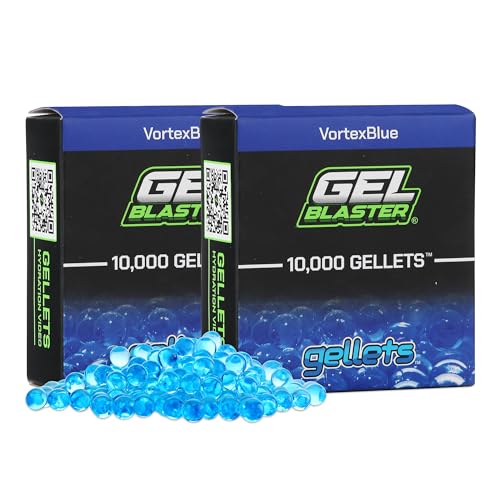 Gel Blaster 20.000 Gellets Nachfüllmunition - Blau, Hergestellt für Gel Blaster - Ungiftige, wasserbasierte Gelkugeln, für Personen ab 14 Jahren von Gel Blaster