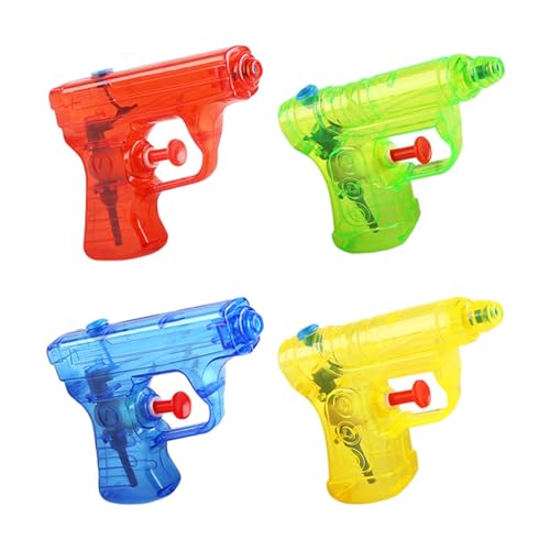 Gemdoit 4 Stück wasserpistole klein – Mini Wasserpistolen für Kinder, robuste Spielzeug Wasserpistolen für unbeschwerte Spiele, Kleine Bunte Spritzpistole Spielzeug für Garten, Strand & Pool Party Gemdoit 4 Stück wasserpistole klein – Mini Wasserpistolen für Kinder, robuste Spielzeug Wasserpistolen für unbeschwerte Spiele, Kleine Bunte Spritzpistole Spielzeug für Garten, Strand & Pool Party von Gemdoit