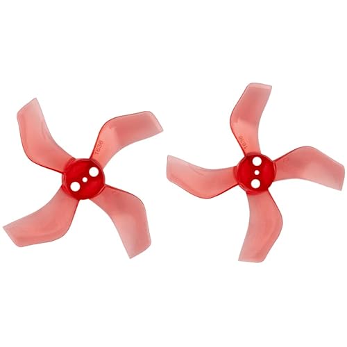 Gemfan 1636 40mm 4 Blatt Propeller 1,5mm Loch 4xCW 4xCCW Transparent Rot Gemfan 1636 40mm 4 Blatt Propeller 1,5mm Loch 4xCW 4xCCW Transparent Rot von Gemfan
