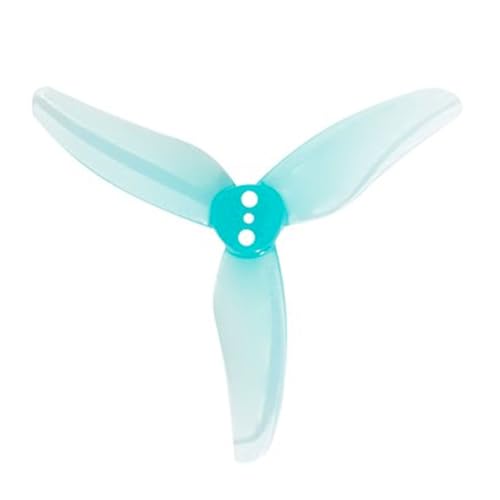 Gemfan 2512 3 Blatt Propeller Clear Blue 2.5 Zoll von Gemfan