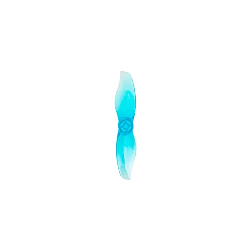 Gemfan 4 Paar 2015 Hurricane 2-Klingen-Propeller 1,0 mm/1,5 mm CW CCW Paddel für Freestyle 2 Zoll Zahnstocher Racing Drohne (1,5 mm Blau) von Gemfan