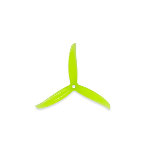 Gemfan 5136 Propeller mit drei Flügeln: 2 CCW 2 CW Propeller – Racing Drohne mehrfarbiges Quadcopter-Rahmen-Set, zwei Vorder- und Rückwärtsgang, fluoreszierendes Gelb Gemfan 5136 Propeller mit drei Flügeln: 2 CCW 2 CW Propeller – Racing Drohne mehrfarbiges Quadcopter-Rahmen-Set, zwei Vorder- und Rückwärtsgang, fluoreszierendes Gelb von Gemfan