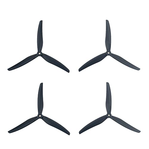 Gemfan 8046 3-Blatt-Propeller CW CCW Fiberglas Nylon Paddel für 2812 Motor Drohnen (2 Paar) von Gemfan