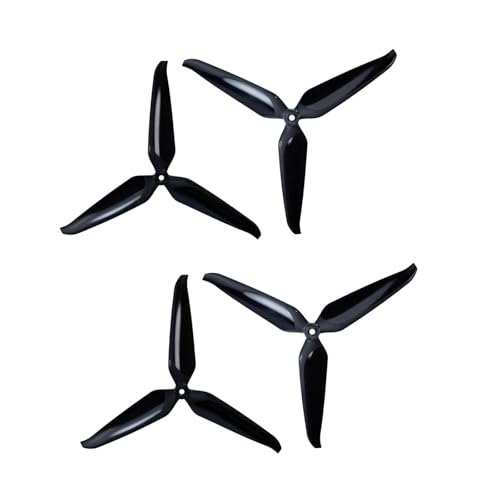 Gemfan 9150 3-flügelige Propeller Glas Fyber Nylon Paddel für Quadcopter Drohne DIY Teile (2 Paar) von Gemfan