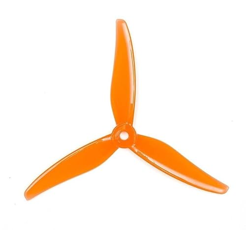 Gemfan Hurricane MCK 51466-3 3-Blatt Propeller 5,1 Zoll Tiger Orange von Gemfan