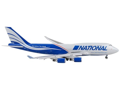 GJNCR2016F Boeing 747-400BCF National Airlines Flaps Down Version N952CA Scale 1/400 von GeminiJets