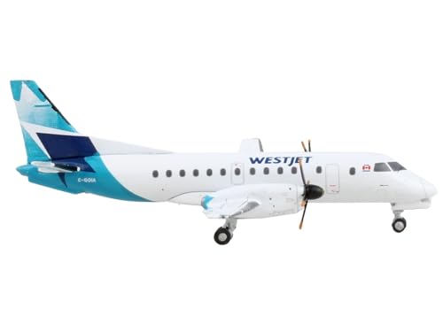 Gemini Jets GJWJA2212 Saab 340B Westjet Pacific Coastal A/L C-GOIA Scale 1:400 Flugzeugmodell, Weiß Gemini Jets GJWJA2212 Saab 340B Westjet Pacific Coastal A/L C-GOIA Scale 1:400 Flugzeugmodell, Weiß von GeminiJets