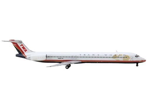 Gemini McDonnell Douglas MD-82 (DC-9-82) Trans World TWA Final N960TW 1:400 von GeminiJets