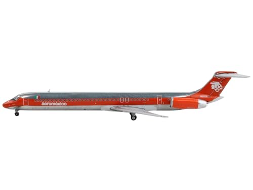 Gemini Mcdonnell Douglas MD-82 (DC-9-82) Aeroméxico orange cheatline N1003X 1:400 von GeminiJets