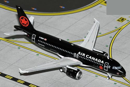 GeminiJets Airbus A320-200 Air Canada Black Color C-FNVV 1:400 von GeminiJets