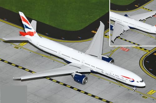 GeminiJets Boeing 777-300ER British Airways Flaps Down G-STBH 1:400 von GeminiJets