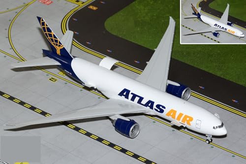 GeminiJets G2GTI1381 Atlas Air Boeing 777F Interactive Series N703GT Maßstab 1:200 von GeminiJets