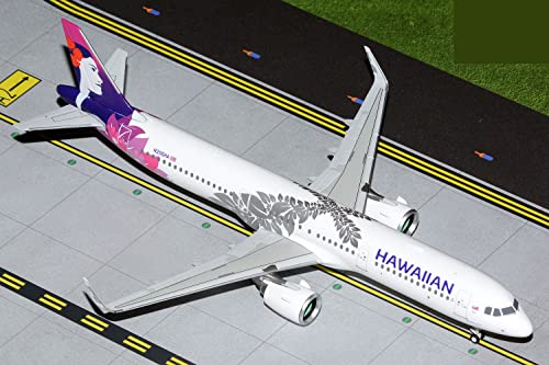 GeminiJets G2HAL1043 Hawaiian Airlines Airbus A321neo N205HA Maßstab 1:200 von GeminiJets