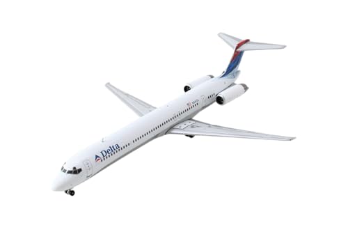 GeminiJets GJDAL1123 Mcdonnell Douglas MD-88 Delta Colors in Motion Wavy N941DL 1:400 Modellflugzeug von GeminiJets