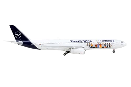 GeminiJets Airbus A330-300 Lufthansa Fanhansa Diversity Wins D-AIKQ 1:400 von GeminiJets