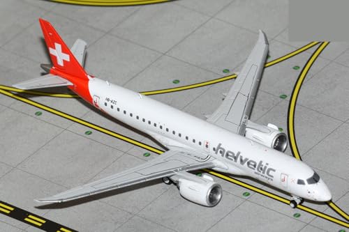 GeminiJets GJOAW2323 Helvetic Airways Embraer 190 HB-AZC Maßstab 1:400 GeminiJets GJOAW2323 Helvetic Airways Embraer 190 HB-AZC Maßstab 1:400 von GeminiJets