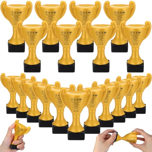 Gemscream 24 Stück Stressabbau Wertschätzung Geschenk für Mitarbeiter Kollegen Team Squeeze Trophäe Stress Ball Bulk Inspirierendes Dankeschön Geschenk für Büroangestellte Teacher, Krankenschwester Gemscream 24 Stück Stressabbau Wertschätzung Geschenk für Mitarbeiter Kollegen Team Squeeze Trophäe Stress Ball Bulk Inspirierendes Dankeschön Geschenk für Büroangestellte Teacher, Krankenschwester von Gemscream
