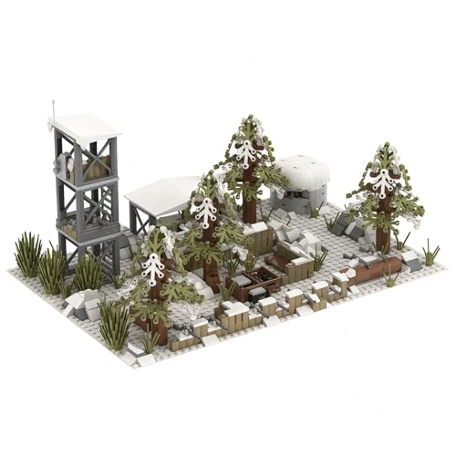 General Jim's WW2 'The Front Line' Military Base Snow Series Bunkers Fort Scene Building Block Set with Corner Watchtower Bunkers Command Center General Jim's WW2 'The Front Line' Military Base Snow Series Bunkers Fort Scene Building Block Set with Corner Watchtower Bunkers Command Center von General Jim's