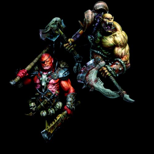 1/10 Antiker Ork Kommandant Büste Modell Resin Modellbausatz unmontiert und unlackiert Resinteile ///4kj5-3 (2 Personen) von Generic