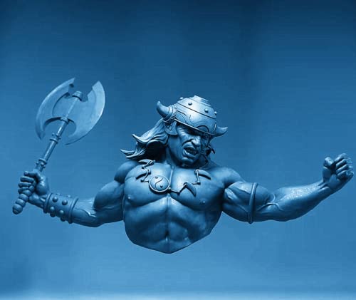 【1/10】 Antiker europäischer Krieger Resinfigur Miniaturmodellbausatz, unmontierte und unbemalte Resinteile (Büste aus Harz)//7r8op-3 von Generic