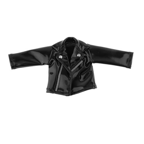 1/12 Herrenkleidung, Mini-Kleidung für 6-Zoll-Männer, Trendige, Glatte Frühlings- und Herbstkleidung, kurzer Lederjackenmantel 1/12 Herrenkleidung, Mini-Kleidung für 6-Zoll-Männer, Trendige, Glatte Frühlings- und Herbstkleidung, kurzer Lederjackenmantel von Generic