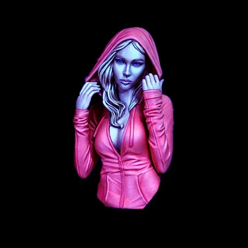 1/12 Resin Bust Miniature Model kit sci-fi Agent Female Warrior Resin Model kit unmontiert und unbemalt (lk6u-7) von Generic