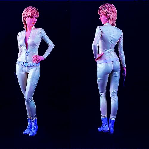 1/12 Resin Miniaturen Bausatz Sci-Fi Agentin Kriegerin Resin Modellbausatz unmontiert und unbemalt (lk3u-5) von Generic