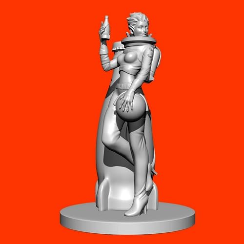 1/24 Ancient Fantasy Female Warrior Resin Model Kit (unmontierte und unbemalte Resin-Modellteile) (ty8li-24) von Generic