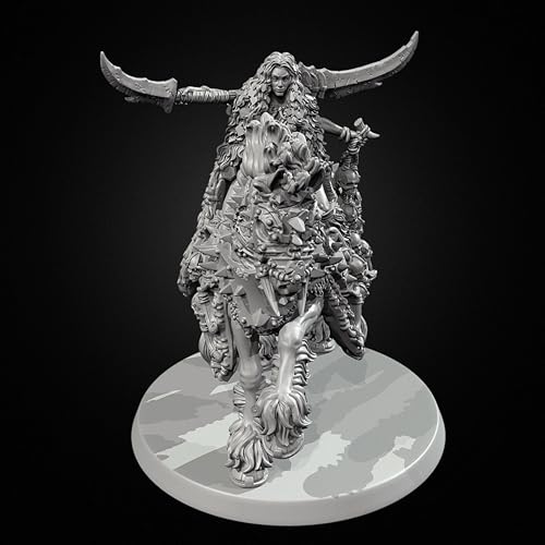 1/24 Ancient Female Warrior Soldier Resin Soldier Kit Unbemalt und unmontiert Resin Modell //U9c4z7 von Generic