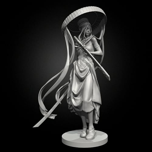 1/24 Ancient Female Warrior Soldier Resin Soldier Kit Unbemaltes und unmontiertes Resin Modell // g7X4z2 von Generic