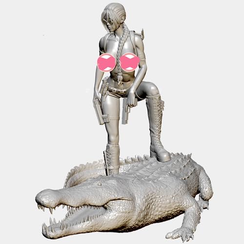 1/24 Antike Fantasy Kriegerin Resin Modellbausatz unmontiert und unbemalt Resin Modellteile (W6Az-11) von Generic