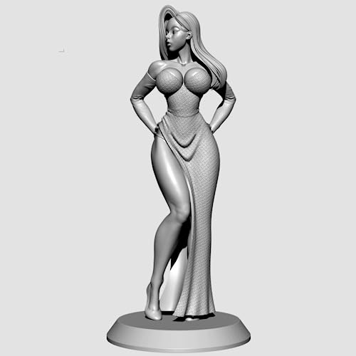 1/24 Antike Fantasy Kriegerin Resin Modellbausatz unmontiert und unbemalt Resin Modellteile (W6Az-19) von Generic