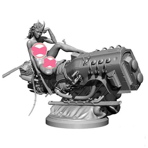 1/24 Resin Model Kit Ancient Fantasy Female Warrior Resin Miniatures Kit (unmontiert und unbemalt)//Hj9v-36 von Generic