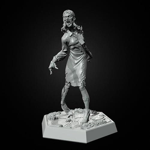 1/24 Sci-Fi Zombie Soldat Harz Soldat Modell Bausatz unbemalt unmontiert Harz Modell // U9c2z5 von Generic
