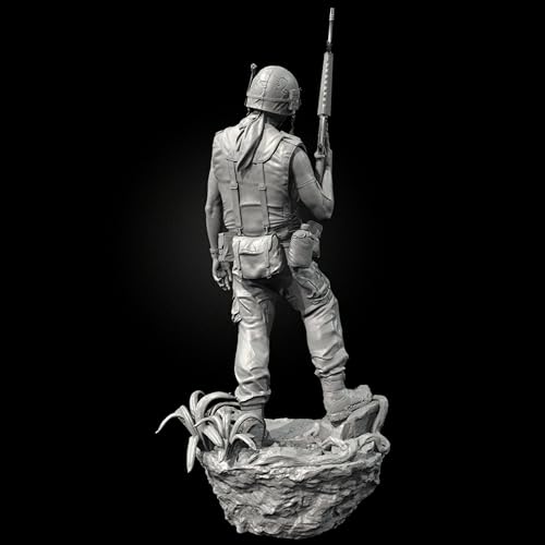 1/24 Vietnam US Soldier Resin Soldier Model Kit Unbemalt und unmontiert Figur Resin Model Kit //f5w7Q3 von Generic