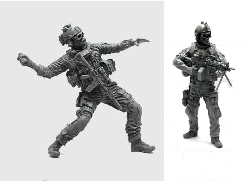 1/35 Resin Miniaturmodellbausatz Amerikanische Kommandosoldaten Resinmodellbausatz (2 Personen) unmontierte und unbemalte Resinteile (yyj9A-48). von Generic