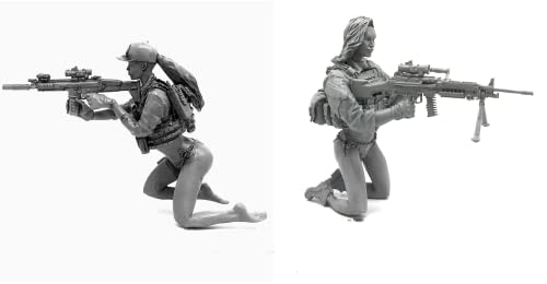 1/35 Resin Miniaturmodellbausatz Amerikanische Kommandosoldaten Resinmodellbausatz (2 Personen) unmontierte und unbemalte Resinteile (yyj9A-53). von Generic
