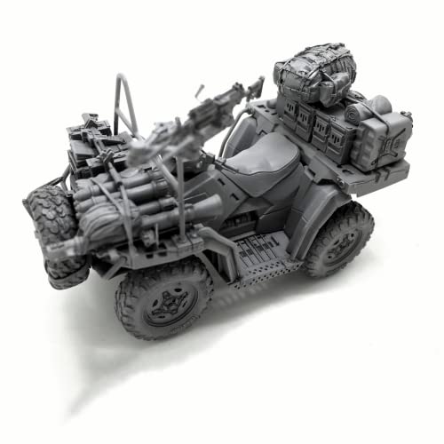 【1/35 Resin Modell US Commando Militärfahrzeug Resin Soldat Modellbausatz (unmontiert und unbemalt) von Generic