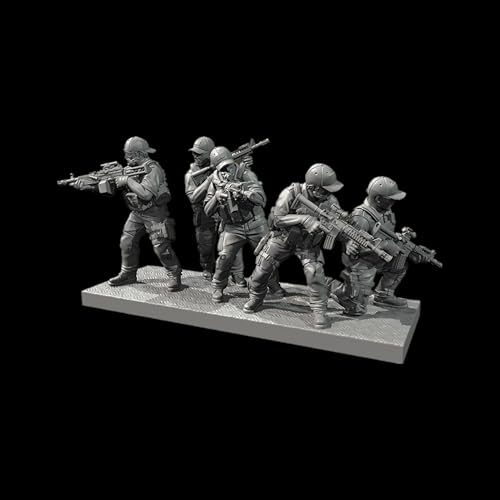 1/35 US Commando Soldier Resin Soldier Model Kit Unbemaltes und unmontiertes Resinmodell // g7X5z3 von Generic