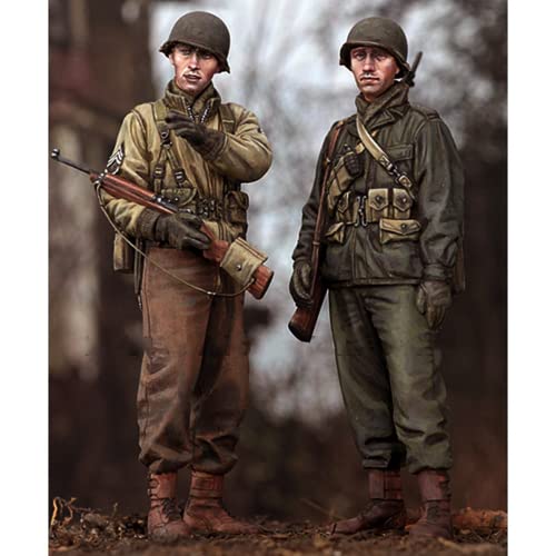 1/35 WWII Amerikanischer Soldat Modell Resin Modellbausatz unmontiert und unlackiert Resinteile///7kj5-5 von Generic